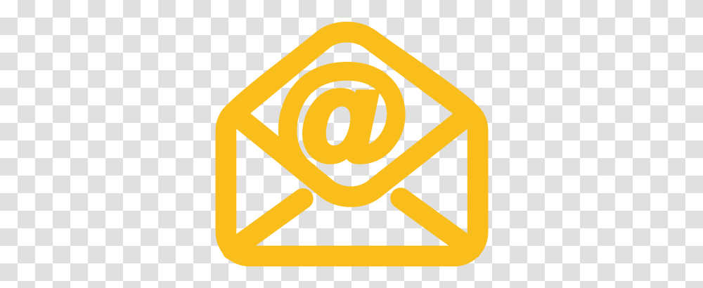 Email Yellow Icon Sms Vector, Logo, Trademark, Badge Transparent Png