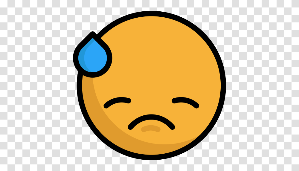 Embarrassed Emoji Icon, Logo, Trademark Transparent Png