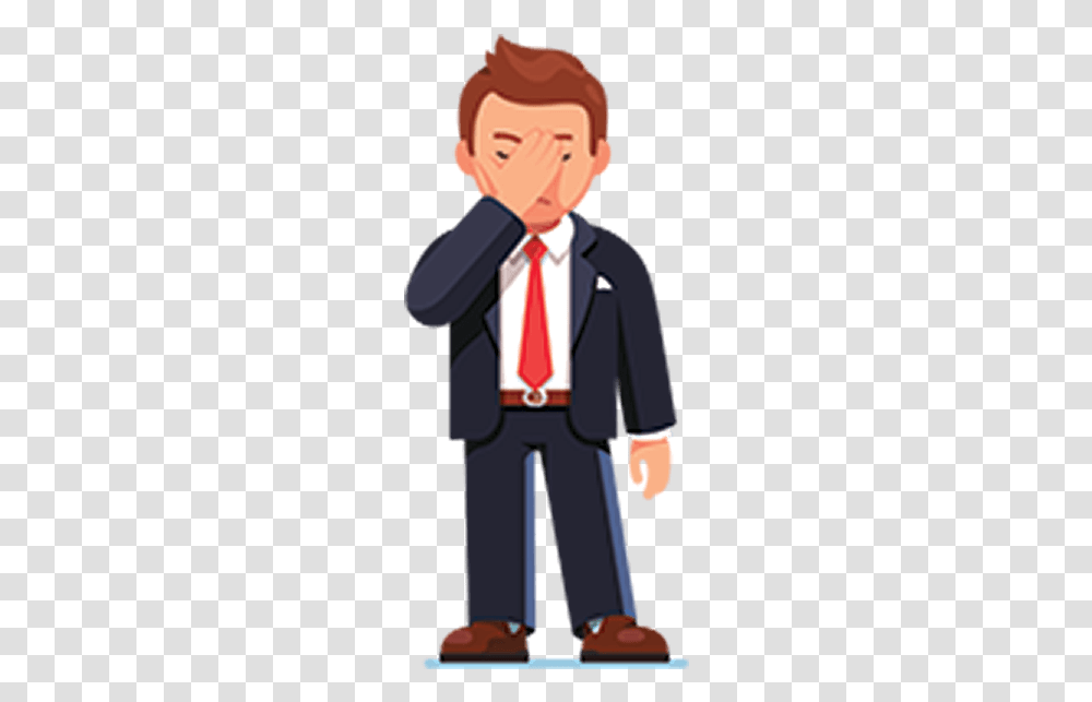 Embarrassed Man Newspaper Reading Clip Art, Tie, Accessories, Accessory, Person Transparent Png