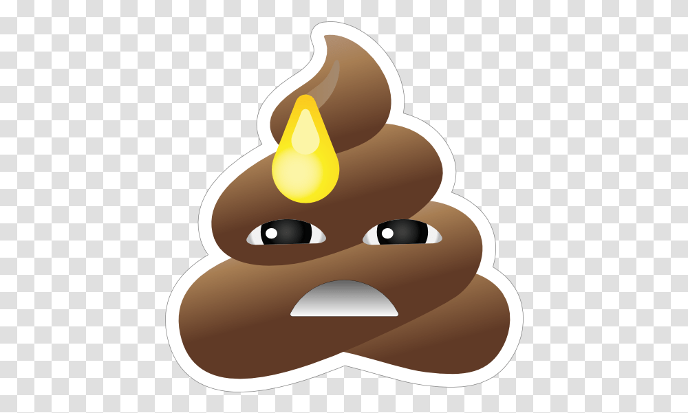 Embarrassed Poop Emoji Sticker Poop Emoji Love, Food, Birthday Cake, Dessert, Sweets Transparent Png