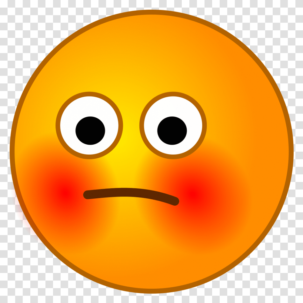 Embarrassed Smiley Download Embarrassing Smiley, Disk, Bird, Animal, Pac Man Transparent Png