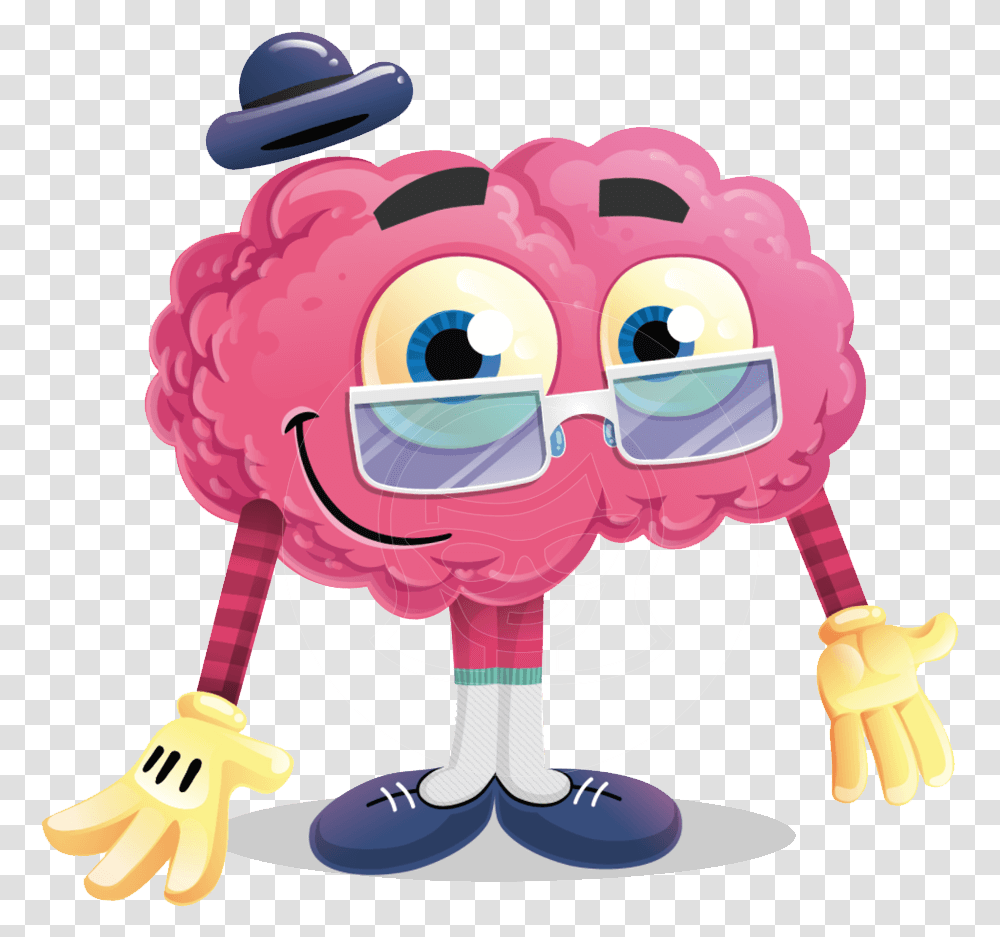 Embarrassment Clipart Mr Brain Cartoon, Toy, Cupid, Magnifying Transparent Png