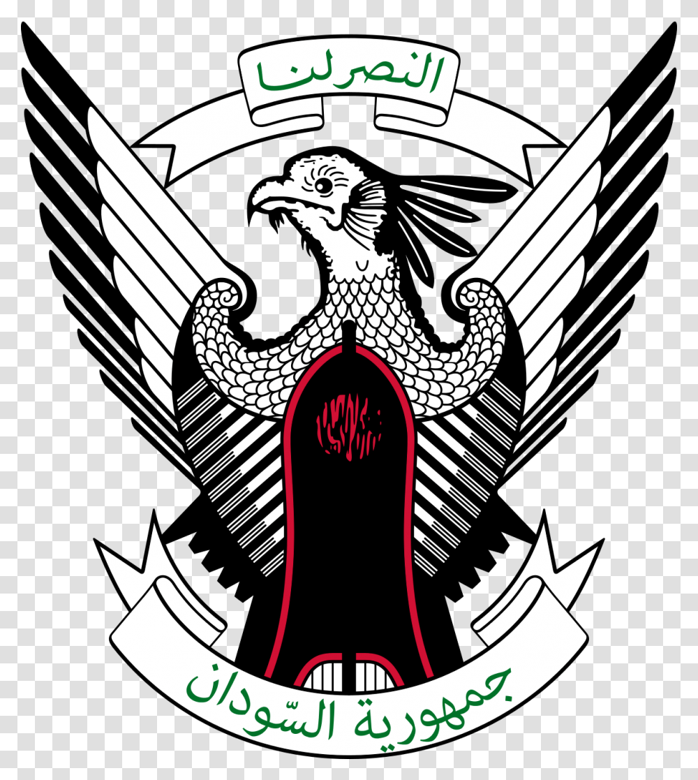 Embassy Of Sudan Sudan Coat Of Arms, Emblem, Logo, Trademark Transparent Png