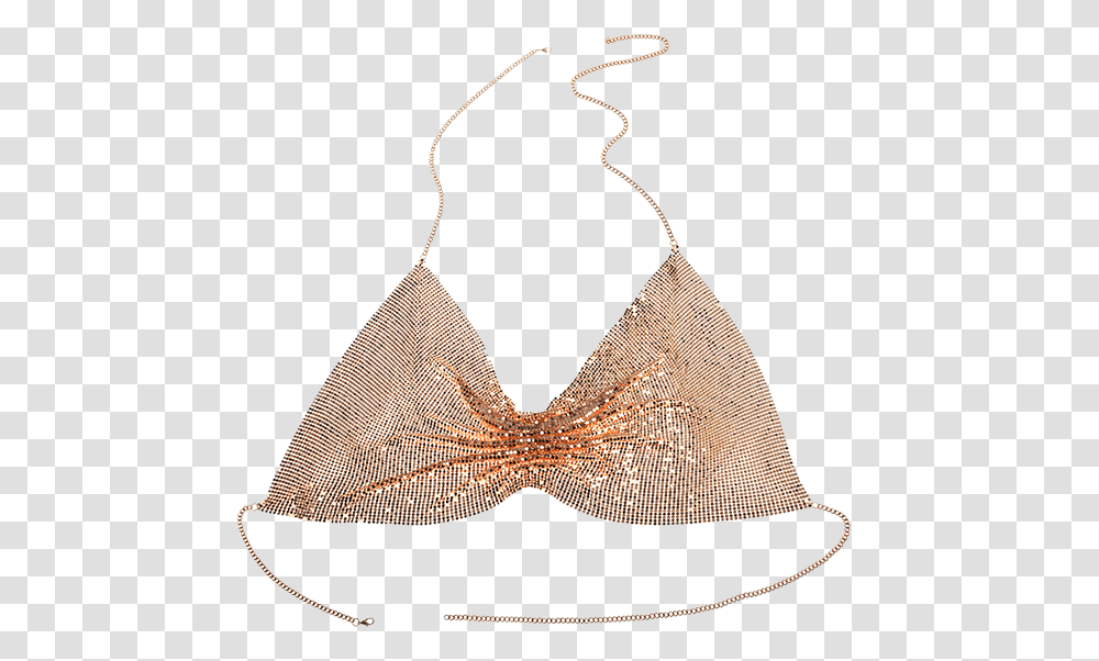 Embellished Sequins Bra Body Chain Top, Accessories, Accessory, Handbag, Purse Transparent Png