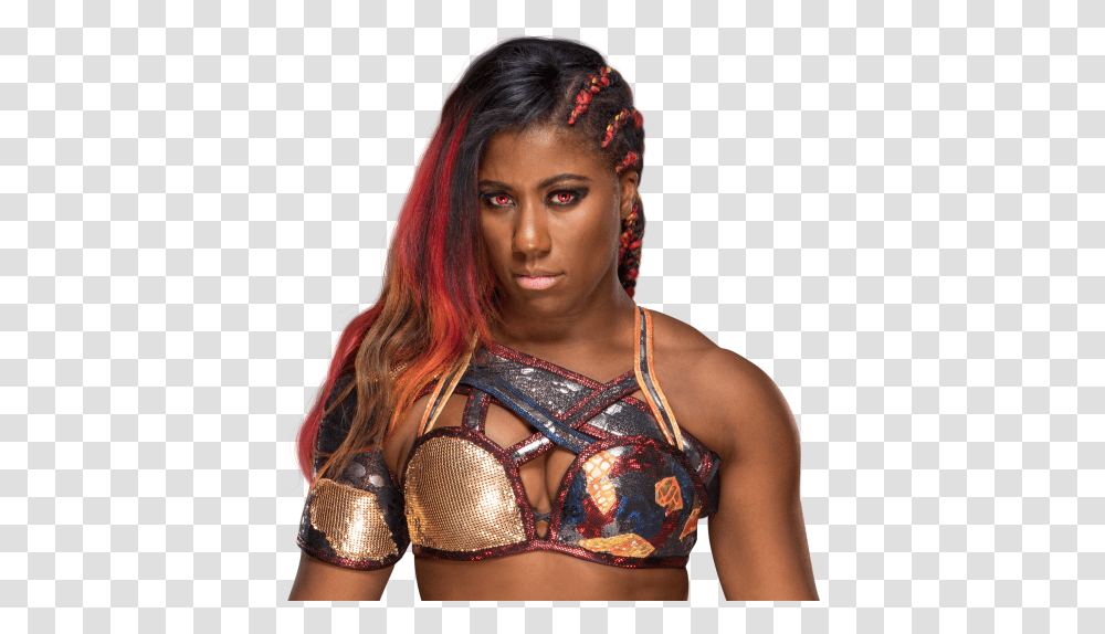 Ember Moon Smackdown Women's Champion, Person, Costume, Female, Face Transparent Png