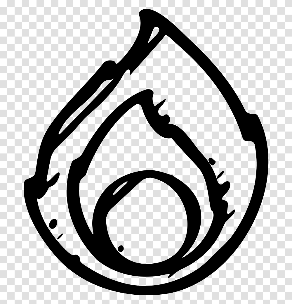Ember Sketched Social Logo Illustration, Bag, Stencil Transparent Png