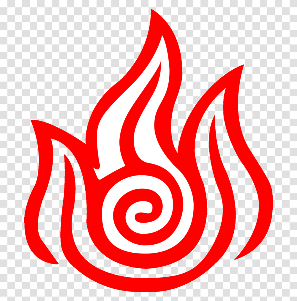 Emblem Avatar Nation Symbol Four Elements Symbols Avatar, Fire, Flame, Ketchup, Food Transparent Png
