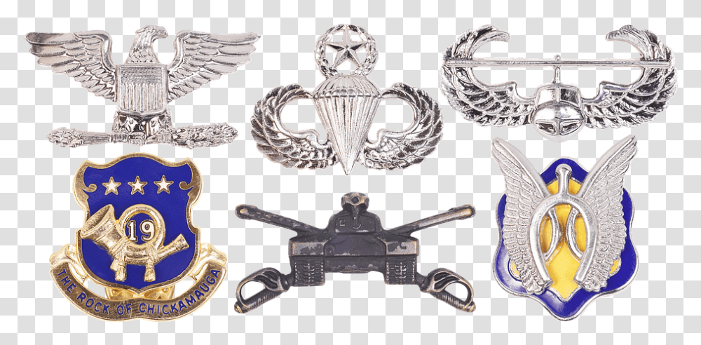Emblem Eagle Wings Heraldry Military Emblem Eagle, Logo, Trademark, Badge Transparent Png