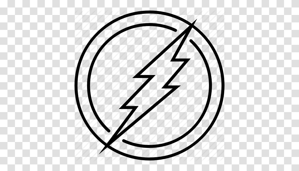 Emblem Flash Lightning Sign Superhero The Icon, Barrel Transparent Png