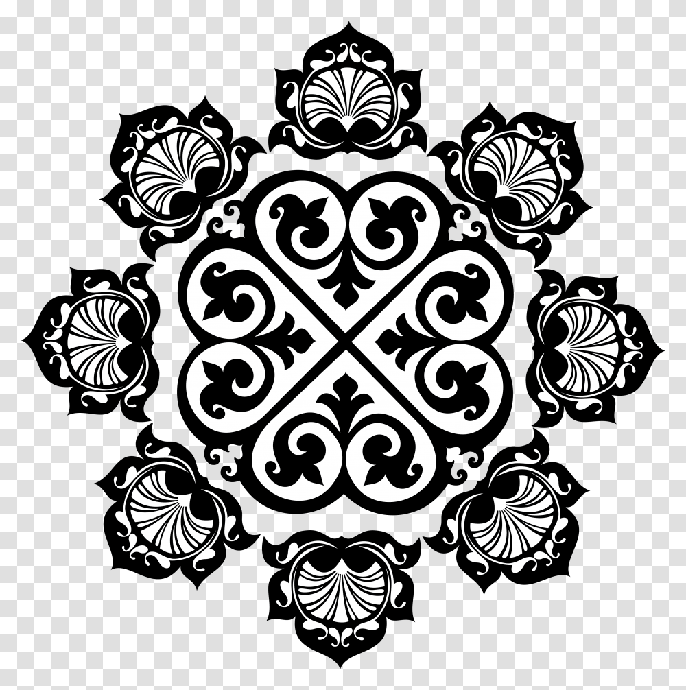 Emblem, Floral Design, Pattern Transparent Png
