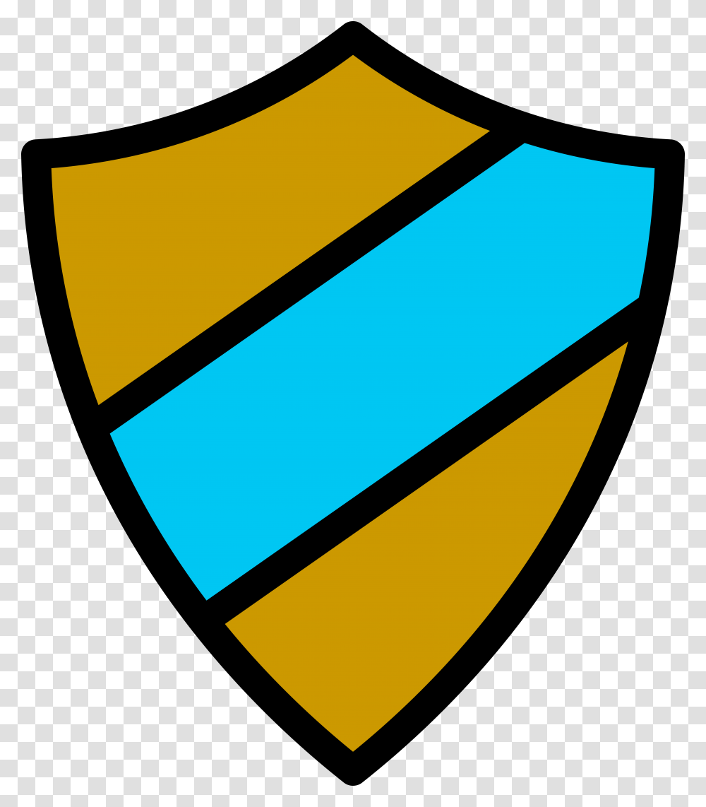 Emblem Icon Gold Light Blue, Shield, Armor Transparent Png