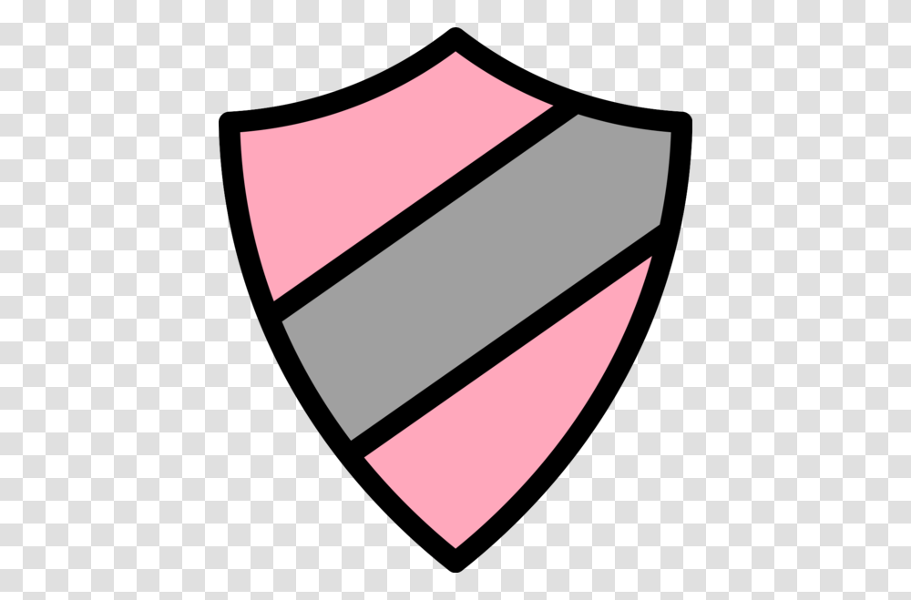 Emblem Icon Pink Gray Black And Yellow Shield Logo, Armor, Rug Transparent Png