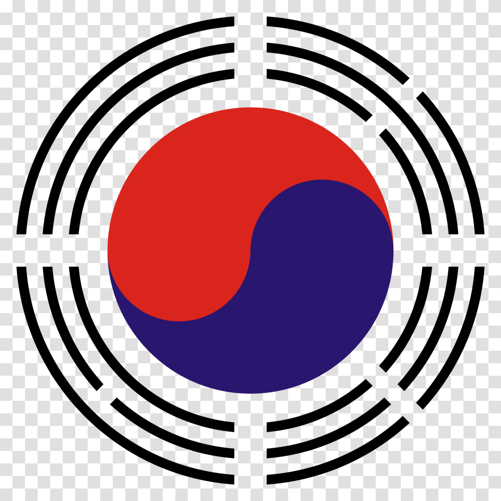 Emblem Of South Korea, Moon, Outer Space, Night, Astronomy Transparent Png