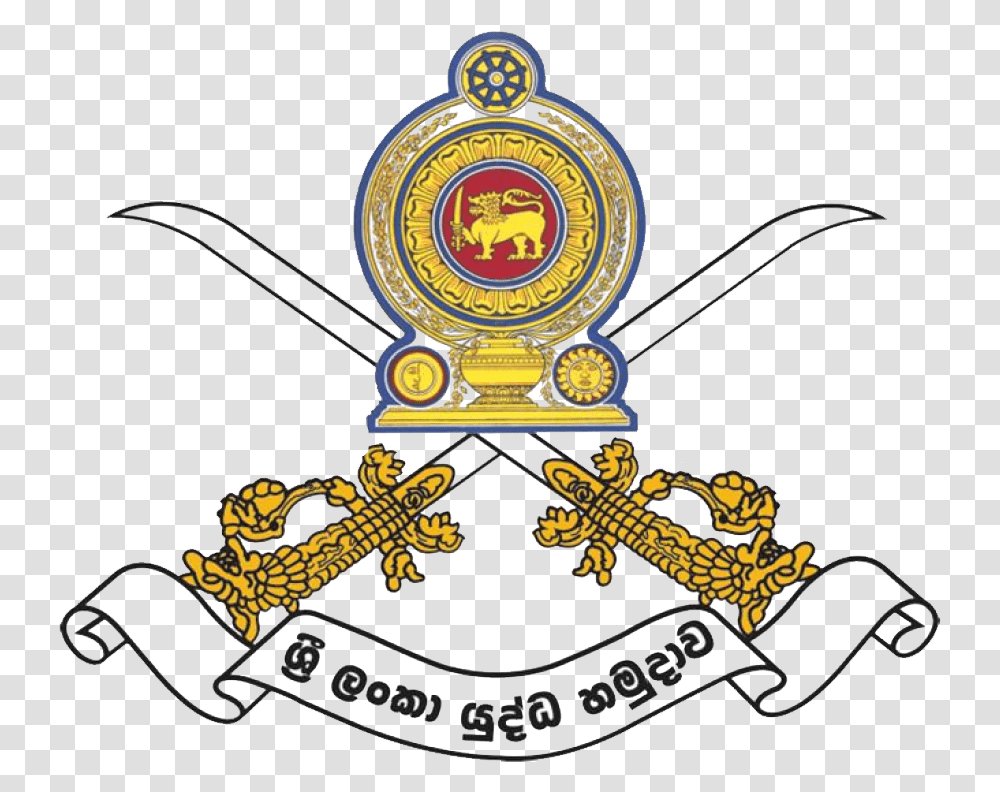 Emblem Of Sri Lanka, Logo, Trademark, Badge Transparent Png