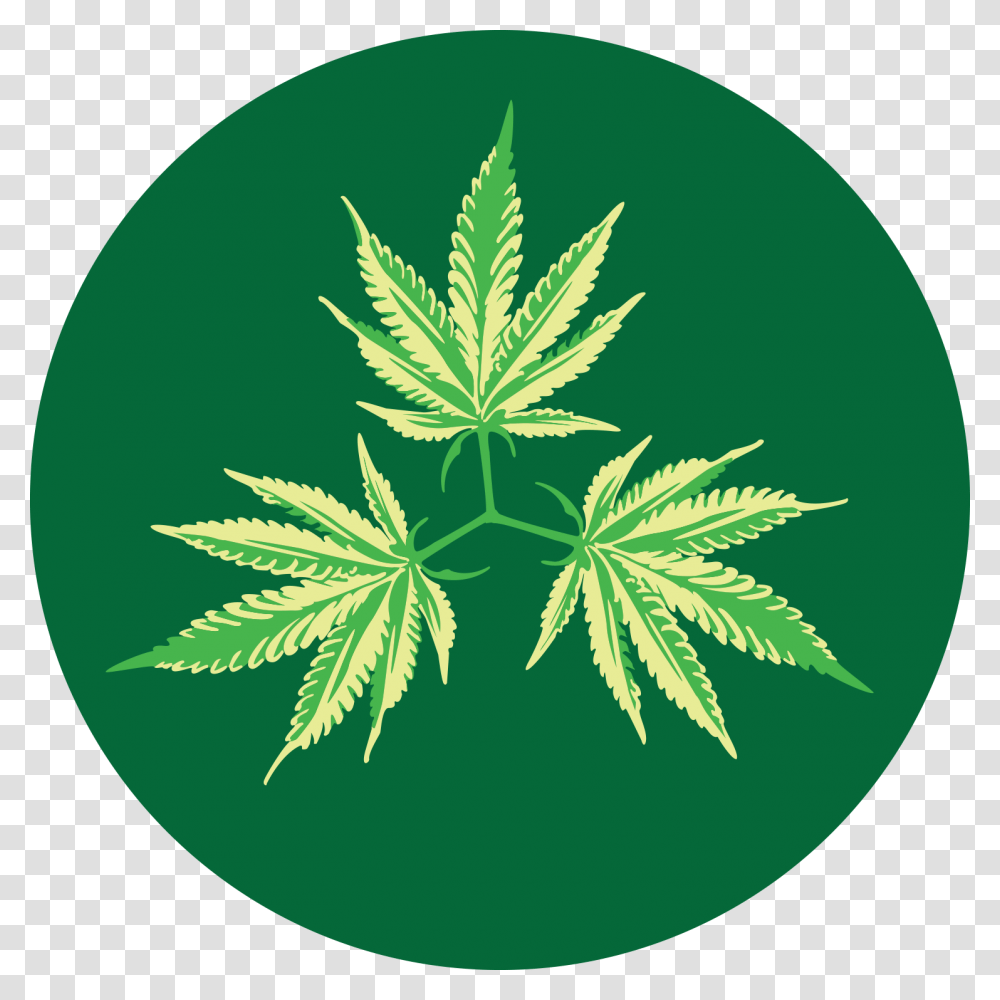 Emblem, Plant, Weed, Hemp Transparent Png