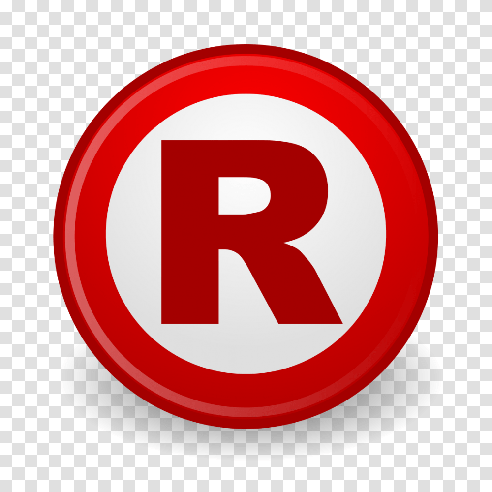 Emblem Registered Trademark, Number, Sign Transparent Png