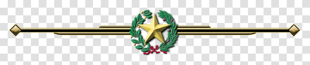 Emblem, Star Symbol, Plant, Gun Transparent Png