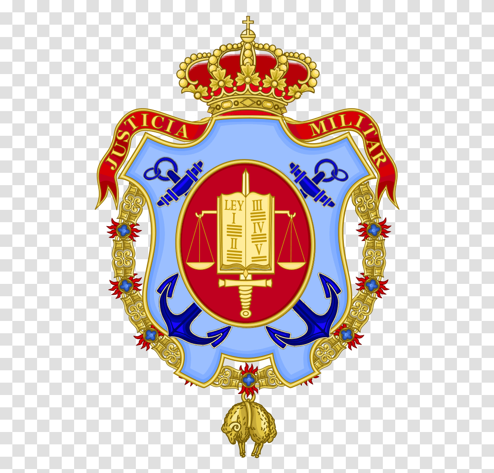Emblema Justicia Militar Emblemas De La Armada, Logo, Trademark, Badge Transparent Png