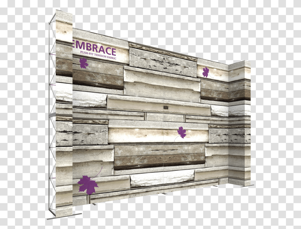 Embrace 10ft Quad Stacking Push Fit Tension Fabric Back Wall Trade Shows, Wood, Tabletop, Furniture, Building Transparent Png