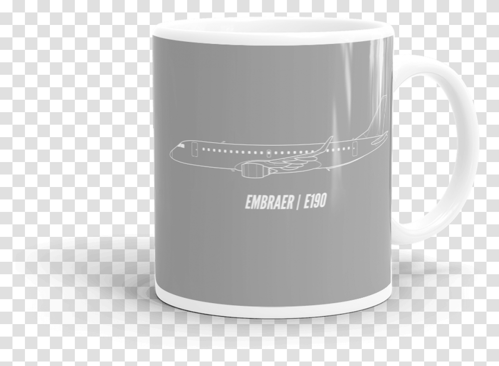 Embraer E190 Coffee Mug Coffee Cup, Espresso, Beverage, Drink Transparent Png