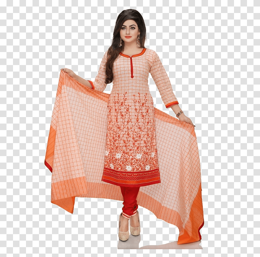 Embroidery Dress, Apparel, Person, Blanket Transparent Png