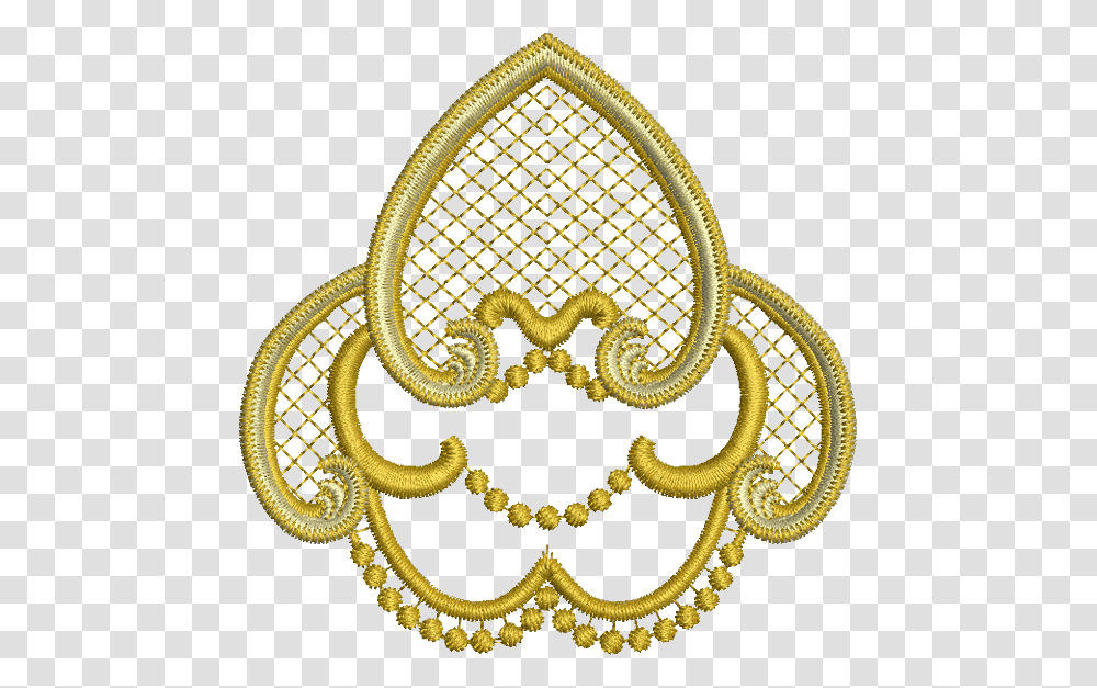 Embroidery Embroidery Designs, Pattern, Gold, Lace Transparent Png
