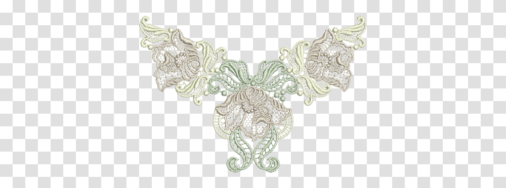Embroidery Embroidery, Lace, Cross, Symbol Transparent Png