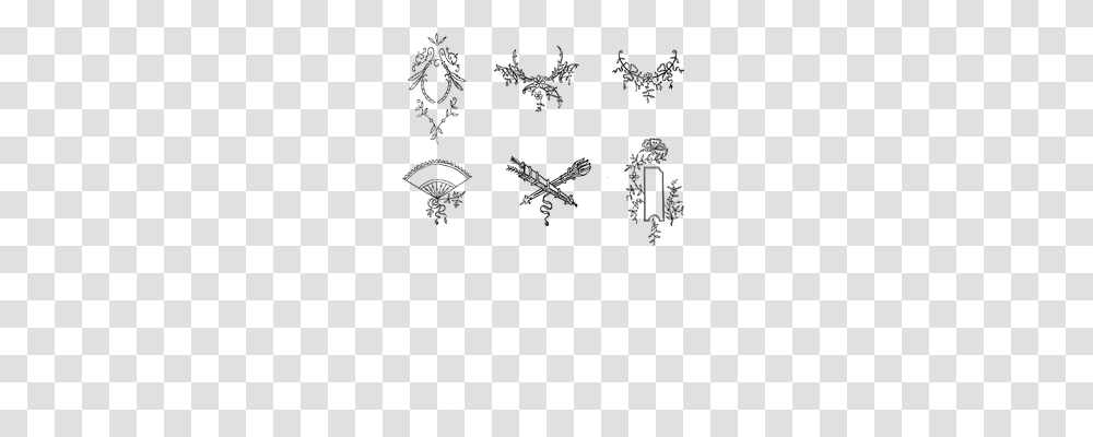 Embroidery Pattern Gray, World Of Warcraft Transparent Png