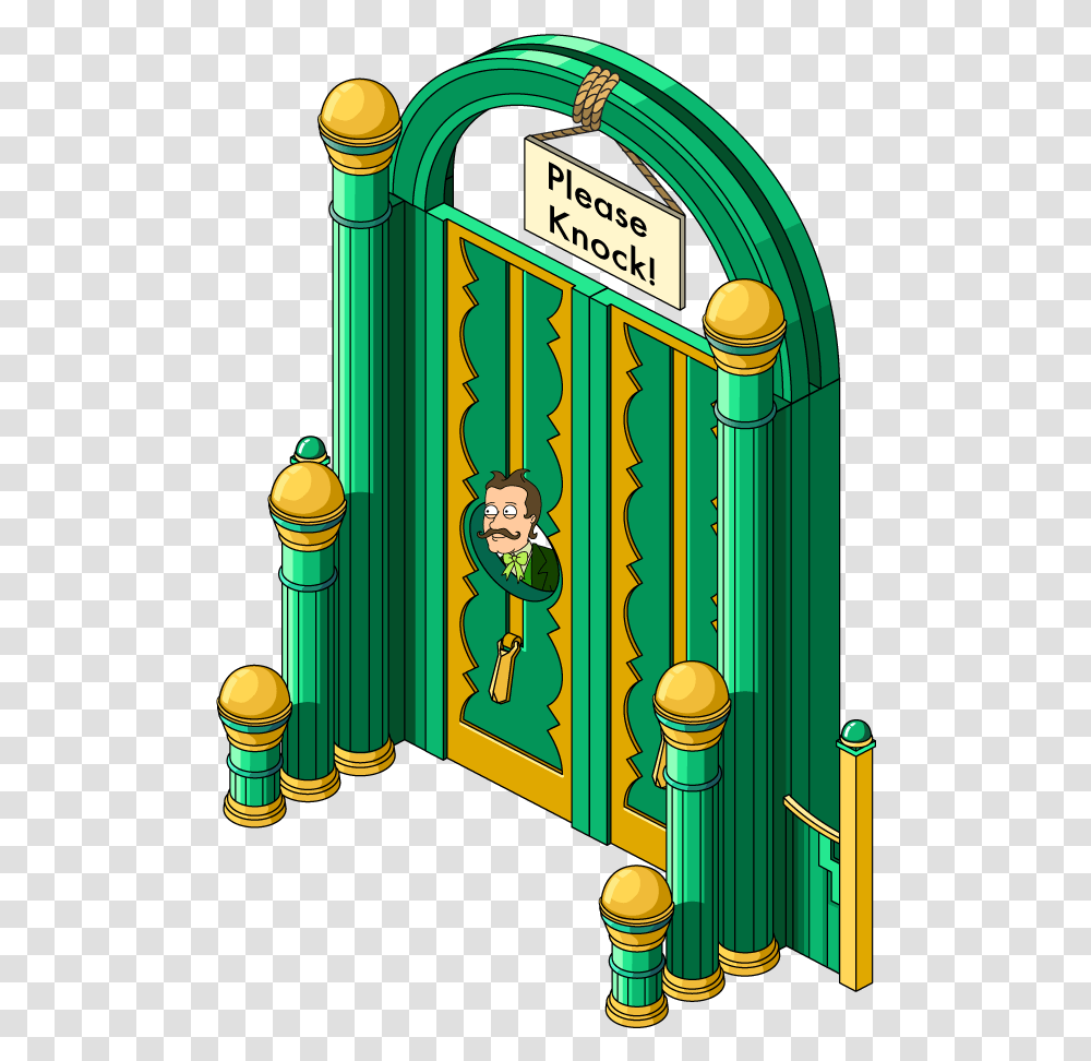 Emerald City Background Emerald City Gate, Green, Game Transparent Png