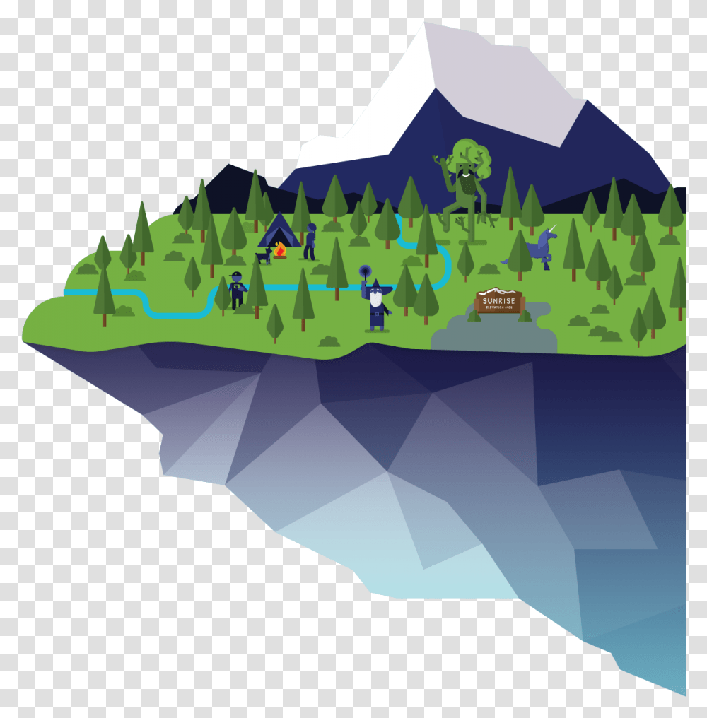 Emerald City Mountains, Nature, Outdoors, Ice, Sea Transparent Png