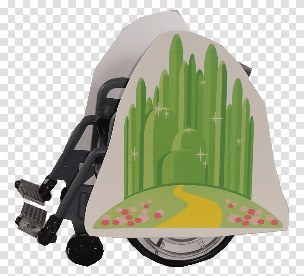 Emerald City Wizard Of Oz Cartoon, Plant, Outdoors, Wheel, Machine Transparent Png