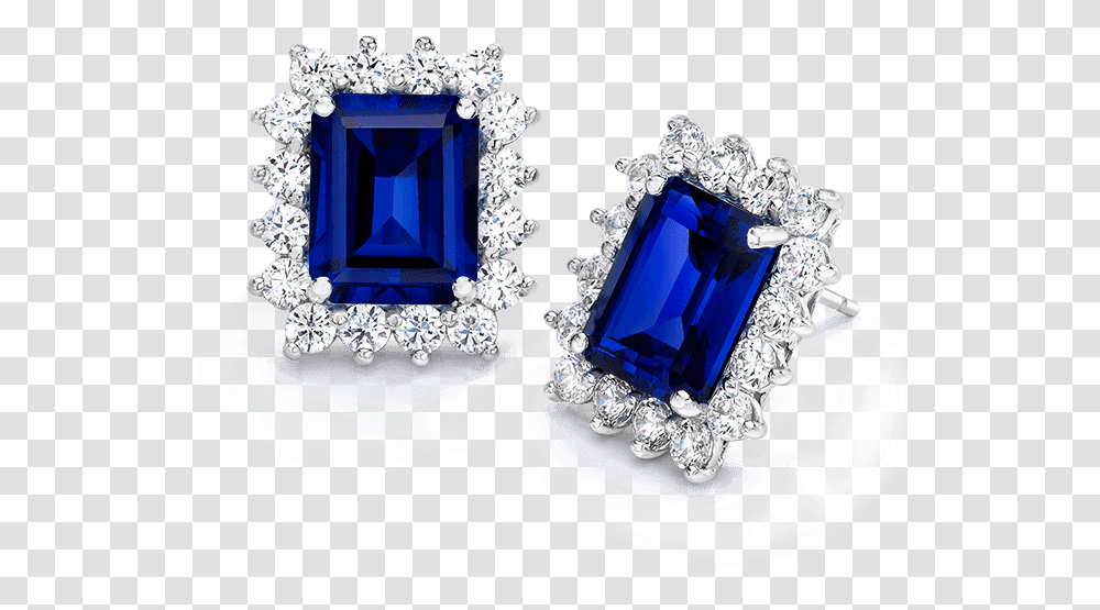 Emerald Cut Diamond, Sapphire, Gemstone, Jewelry, Accessories Transparent Png