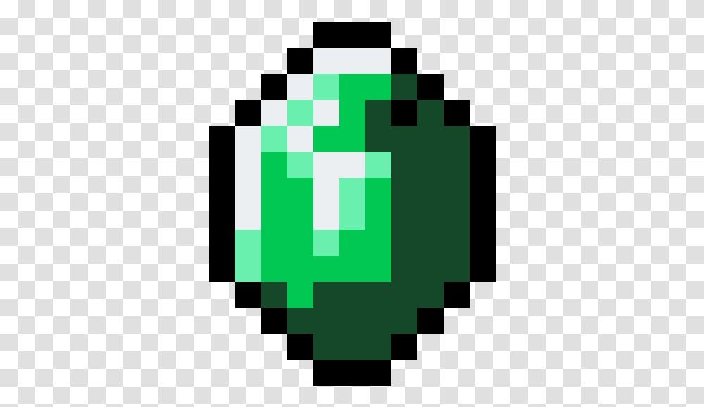 Emerald From Minecraft, First Aid, Pac Man Transparent Png