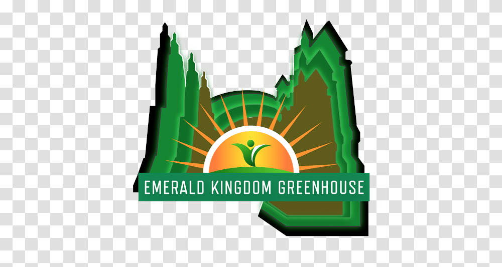 Emerald Kingdom Greenhouse, Poster, Advertisement, Plant, Vegetation Transparent Png