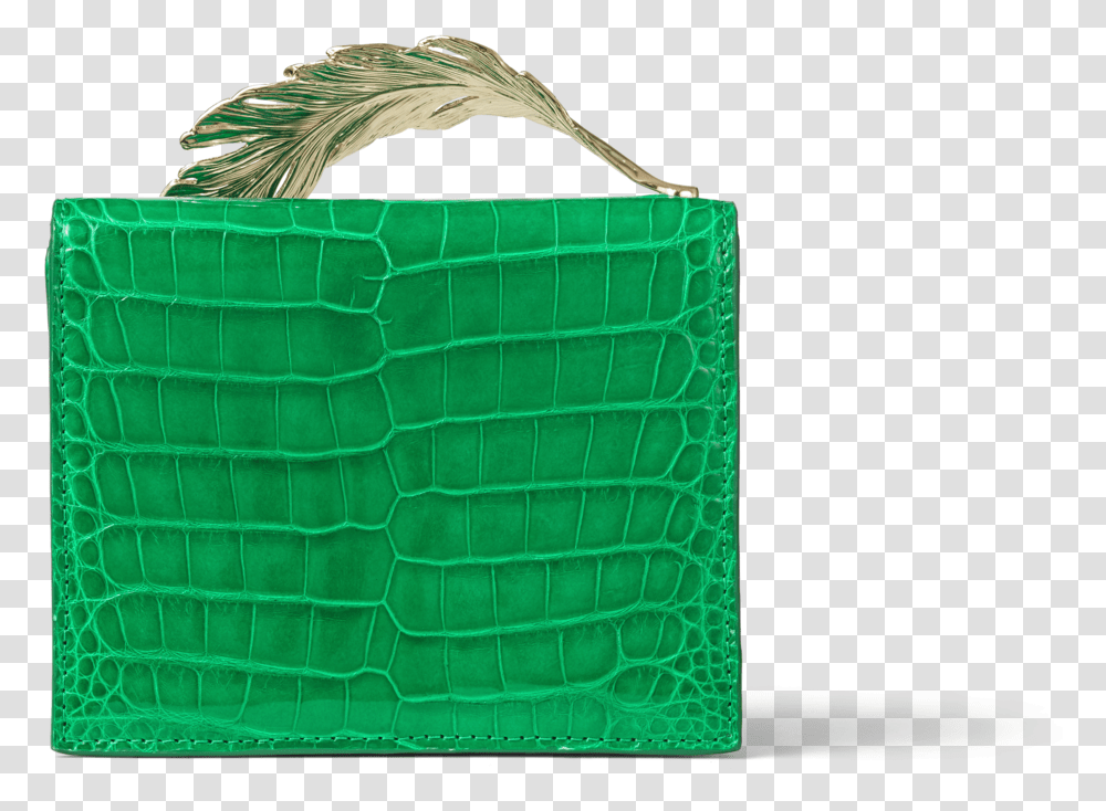 Emerald Lisse Alligator With Light Gold Feather Data Birkin Bag, Purse, Handbag, Accessories, Accessory Transparent Png