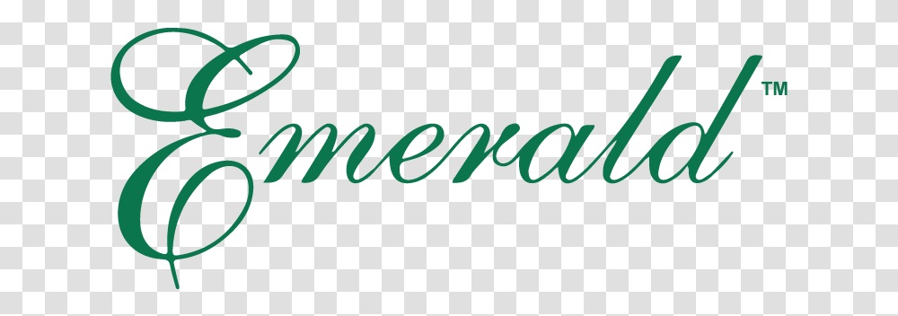 Emerald Logo Calligraphy, Alphabet, Word Transparent Png