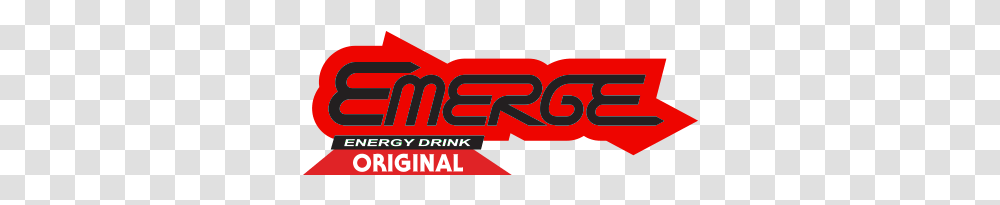 Emerge Energy Drink Logo, Trademark, Label Transparent Png