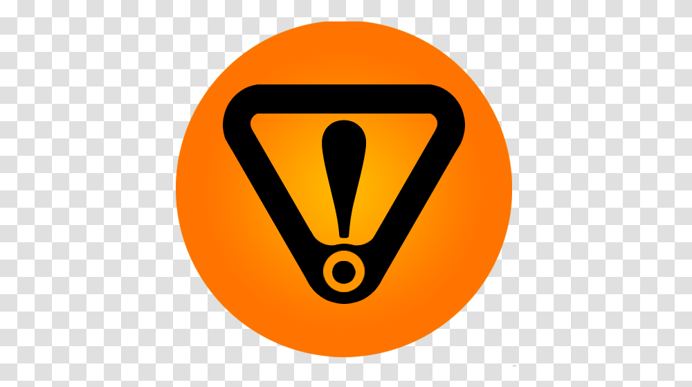 Emergency Alert 1708 For Android Released - Mccondachcom Android Warning Icon Orange, Symbol, Logo, Trademark, Sign Transparent Png