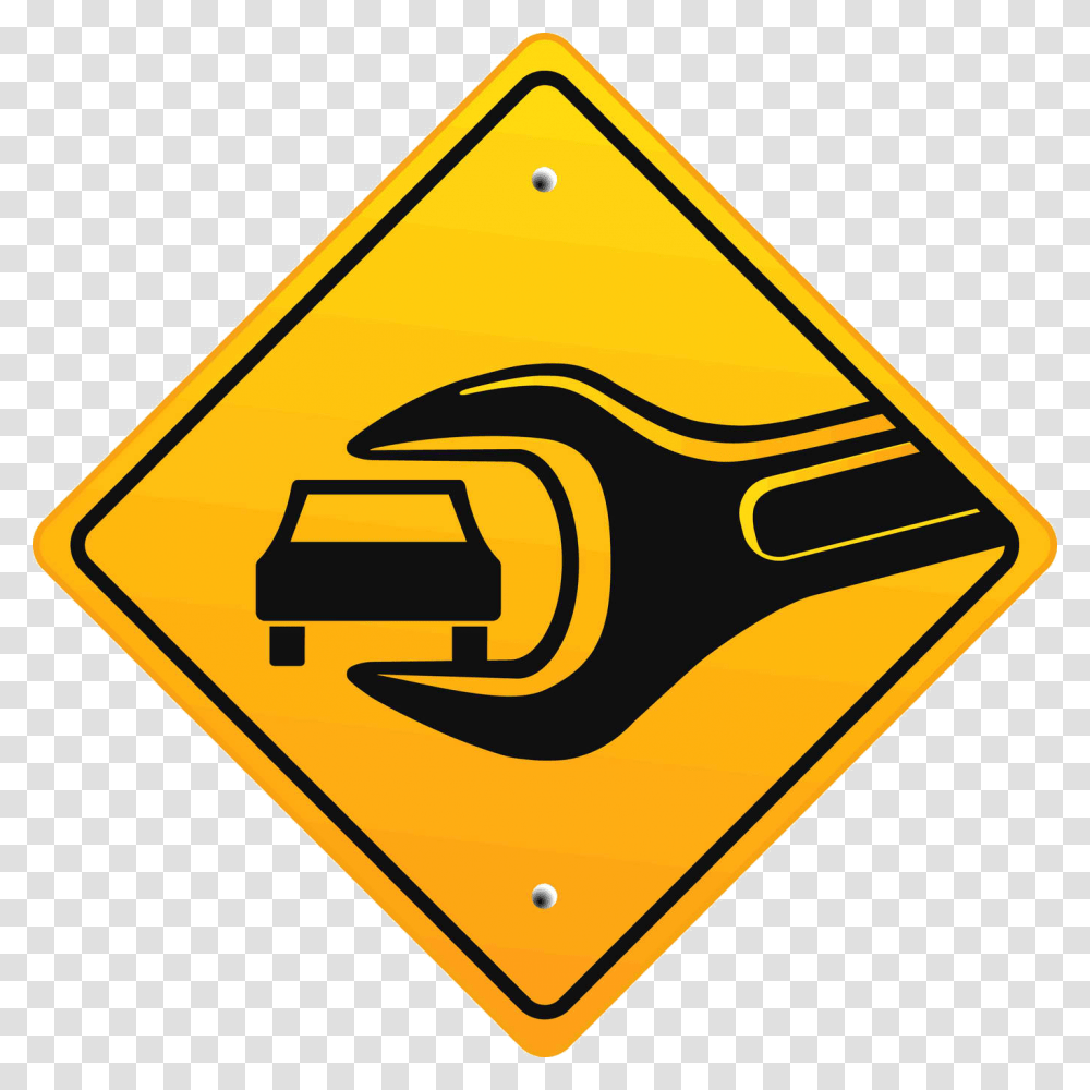 Emergency Car Repair Logo, Road Sign, Stopsign Transparent Png
