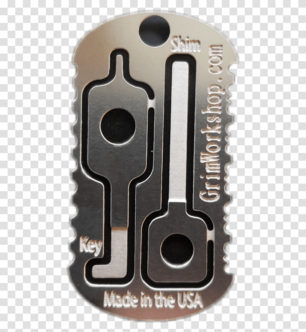 Emergency Escape Dog Tag Solid, Weapon, Weaponry, Guitar, Leisure Activities Transparent Png