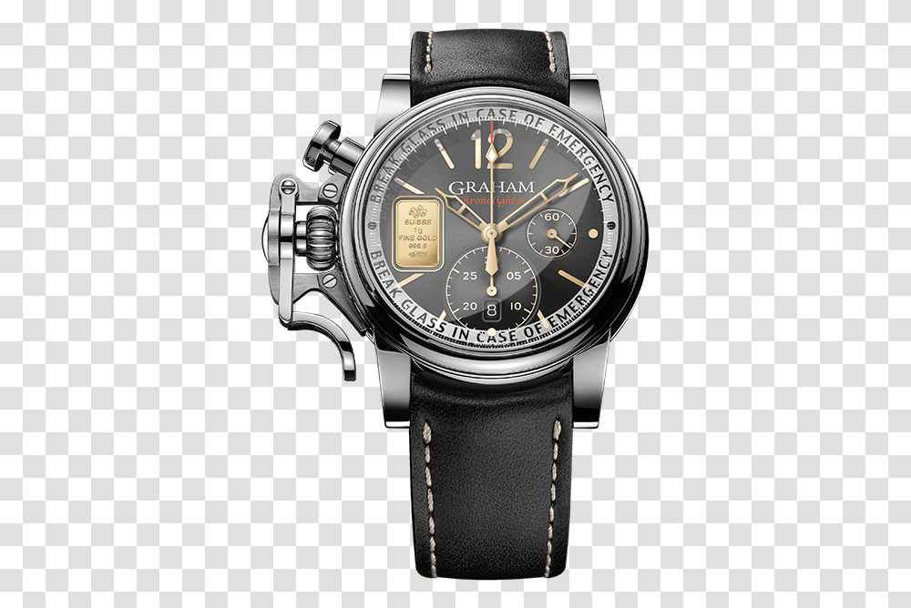 Emergency Gold Graham Watch, Wristwatch, Clock Tower, Architecture, Building Transparent Png