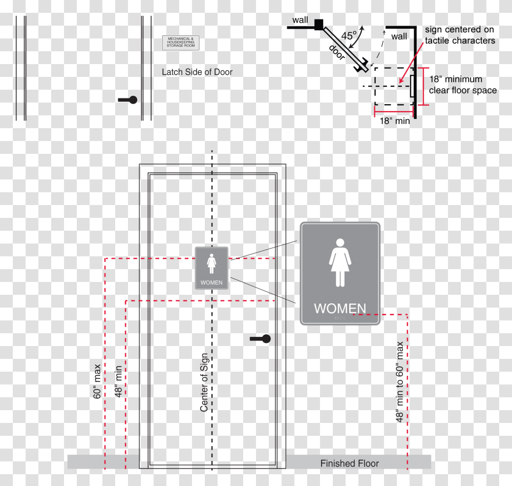 Emergency Light Height From Floor, Diagram, Plot, Plan, Lighting Transparent Png