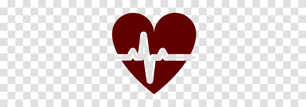 Emergency Physicians Of Indianapolis P C, Heart, Cross, Maroon Transparent Png