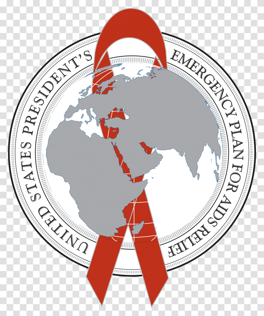 Emergency Plan For Aids Relief, Logo, Coin, Money Transparent Png