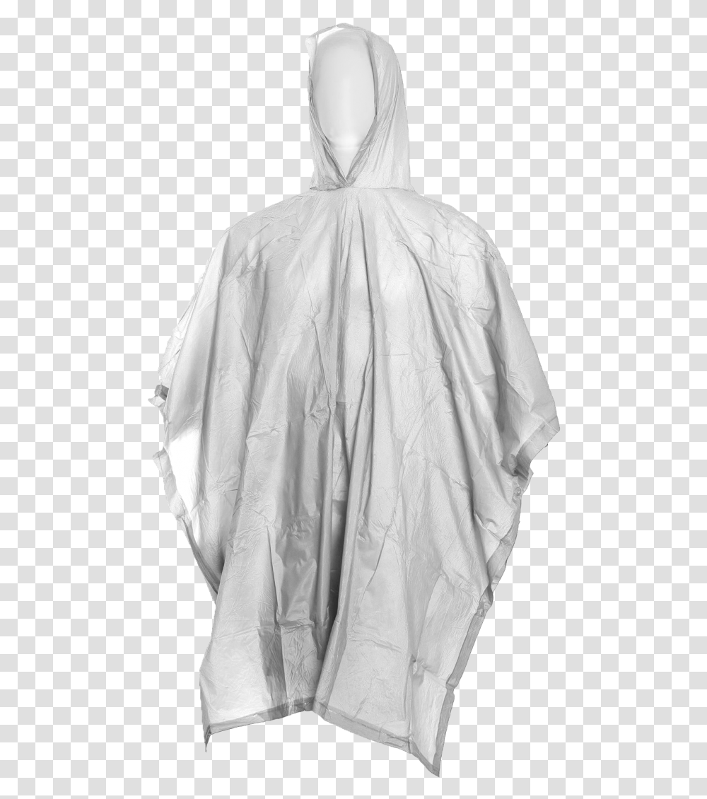 Emergency Poncho Monochrome, Clothing, Coat, Fashion, Shirt Transparent Png