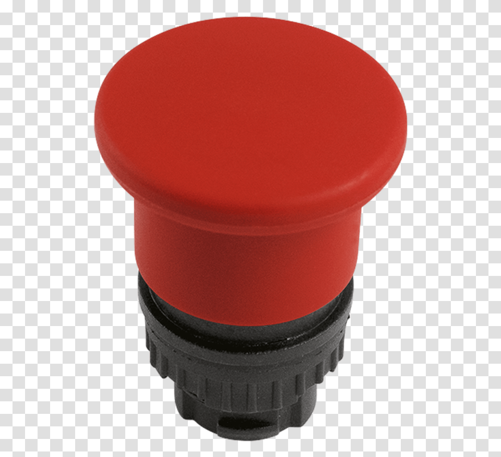 Emergency Pushbutton With Mushroom Head And Screw Terminals Fungo Di Emergenza, Lamp, Cylinder, Lantern Transparent Png