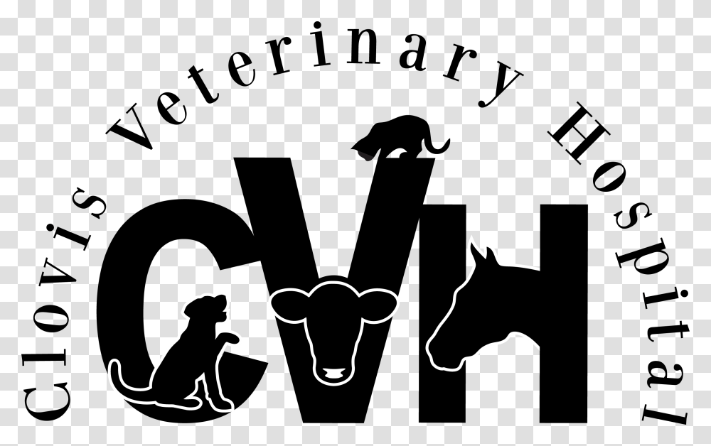 Emergency Service In Clovis Nm Clovis Veterinary Hospital, Stencil, Silhouette Transparent Png