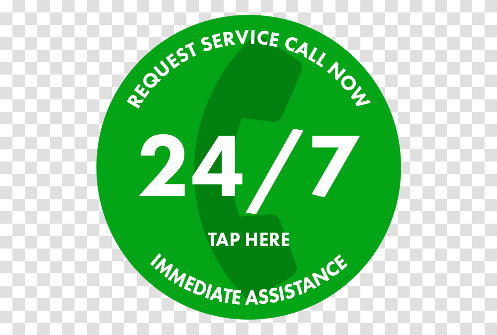 Emergency Services Button Circle, Number, Green Transparent Png