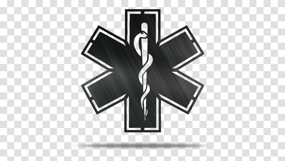 Emergency Star Of Life, Logo, Trademark, Cross Transparent Png