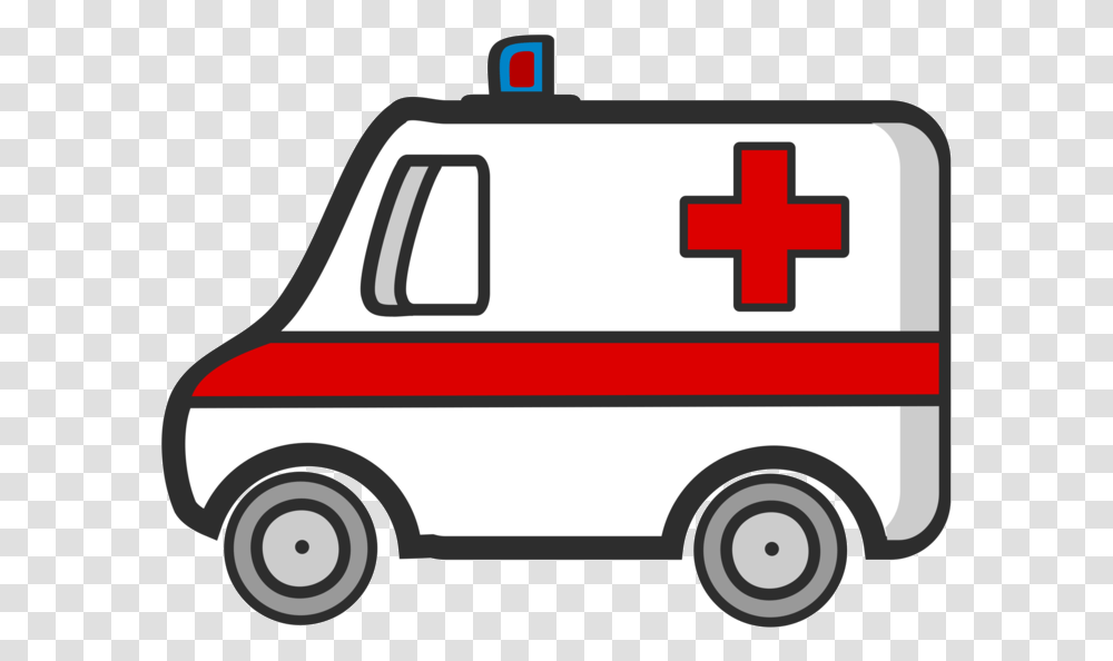 Emergency Vector Illustration Ambulance Vehicle Cartoon Ambulance Clipart, Van, Transportation, First Aid, Fire Truck Transparent Png
